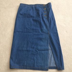 Jean Skirt